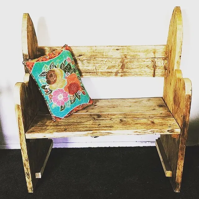 Bespoke wooden bench